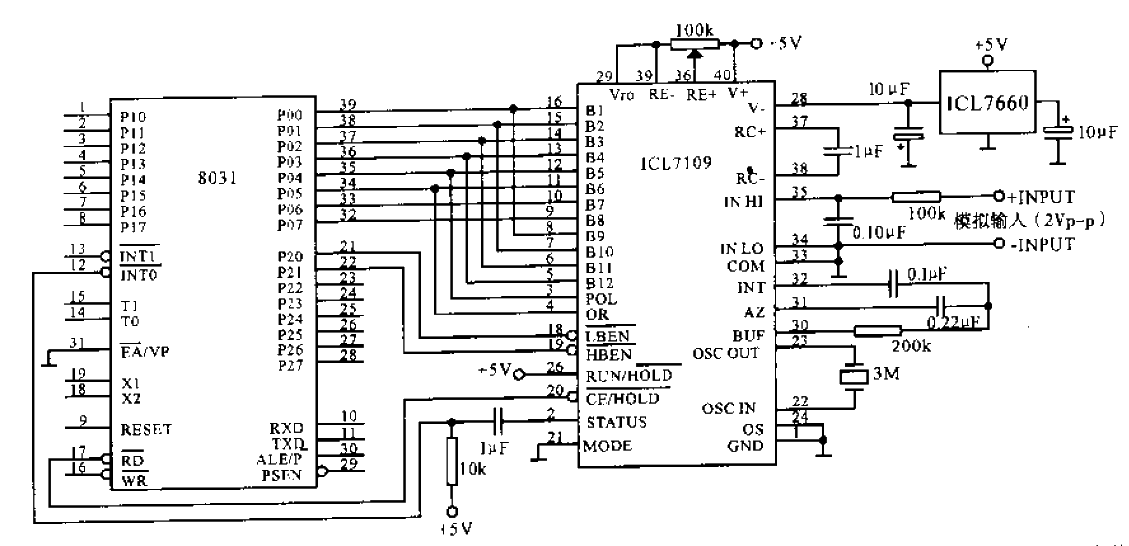 <strong>ICL</strong>7109 and <strong>MCU</strong><strong>Interface circuit</strong>.gif