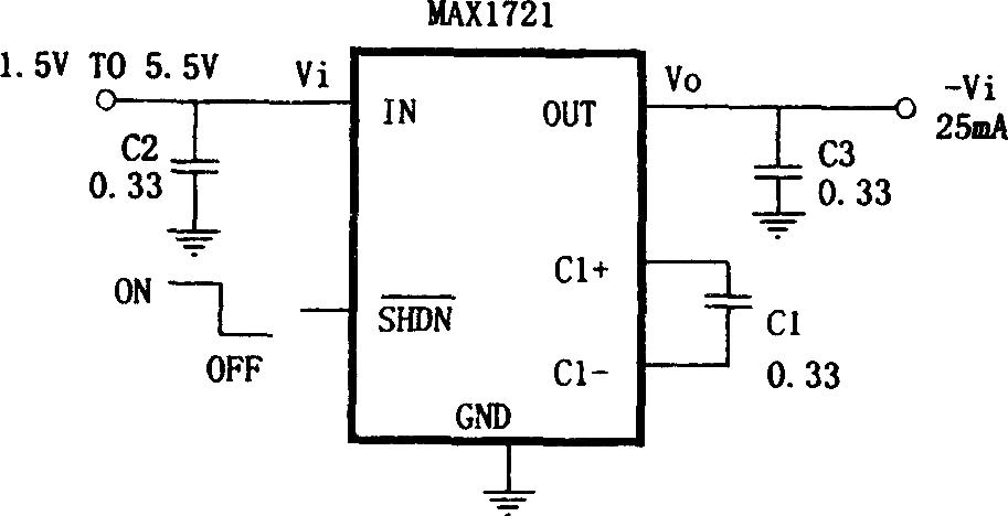 <strong>Micro</strong> Polarity Reversal<strong>Power Supply</strong> composed of MAX1721