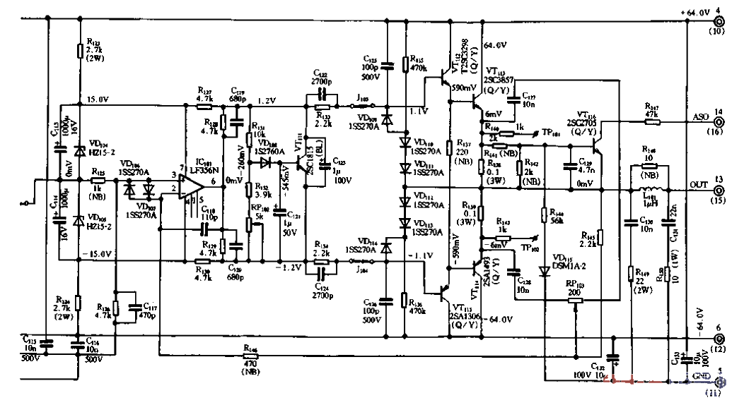 41.<strong>Linear</strong>No feedback<strong>Power amplifier circuit</strong> (b).gif