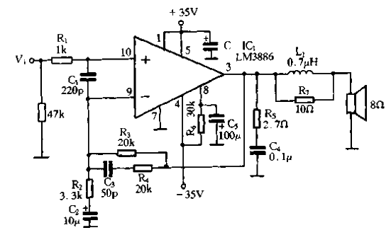 59.<strong>LM3886</strong>’s<strong>Application circuit</strong>.gif