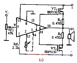 AP500 and its application circuit (c)