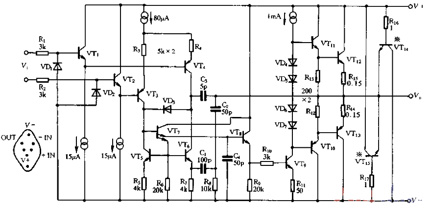 LM internal circuit principle