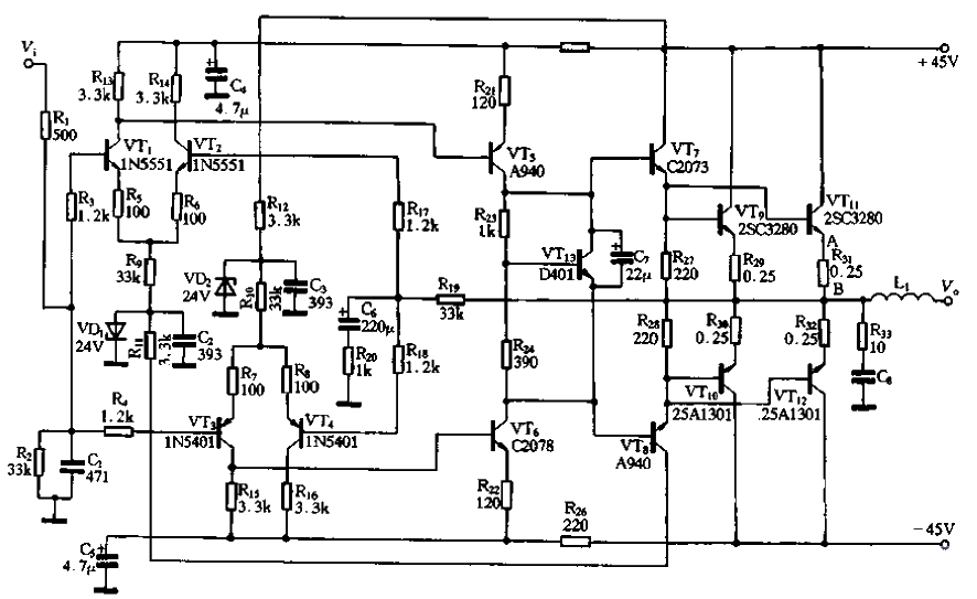 14.A757<strong>Power amplifier circuit</strong>.gif