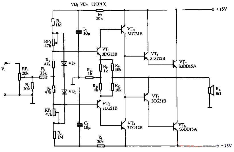 40. Pure Class B CL<strong>Power Amplifier Circuit</strong>.gif