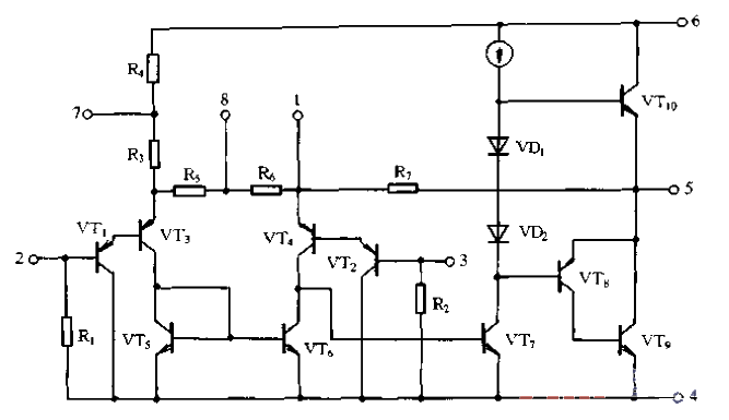 50.<strong>LM386</strong>Inner<strong>Circuit Principle</strong>.gif