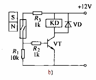 29. Magnetic controlled <strong>remote control switch</strong> circuit diagram b.gif