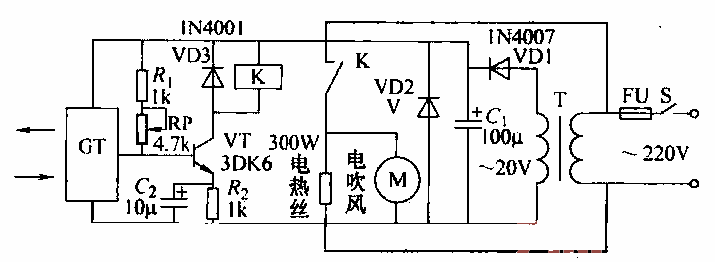 50. Bathroom wet hand drying<strong>Remote control circuit</strong>.gif