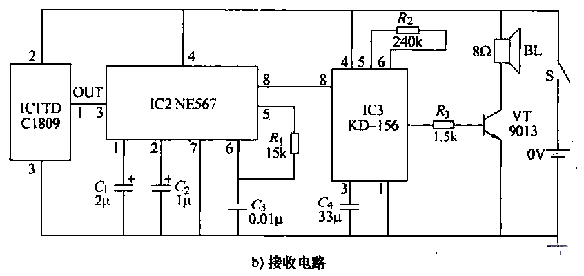 2.<strong>Radio remote control</strong><strong>Doorbell circuit</strong>b.gif