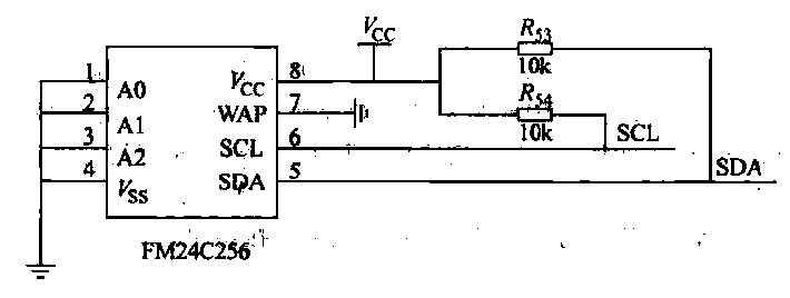 54.<strong>FM24C256</strong><strong>Interface circuit</strong>.gif