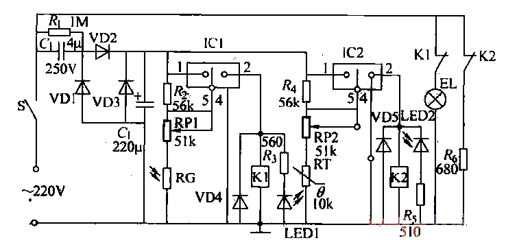 28. Remote control<strong>Circuit schematic diagram</strong>.gif