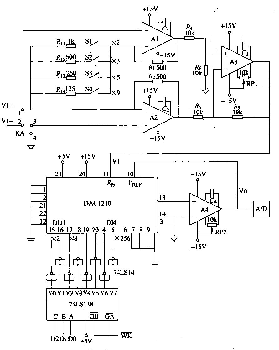 8. Variable gain<strong>preamplifier</strong> circuit.gif