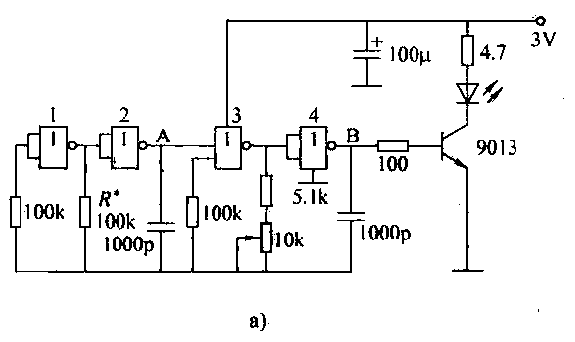 56. Single channel<strong>infrared remote control transmitter</strong> circuit a.gif