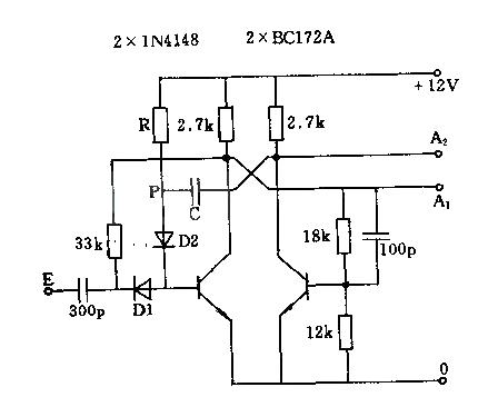 Monostable circuit diagram