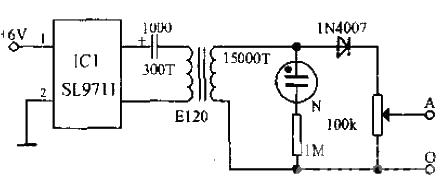 <strong>Electronic</strong>Chilblain Treatment Device<strong>Circuit Diagram</strong>