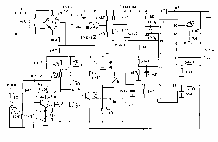 Charging<strong>circuit diagram</strong> with power generation circuit composed of U2402B.gif