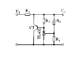 <strong>Parallel</strong><strong>Stabilized power supply circuit</strong> composed of <strong>TL431</strong> Figure.gif