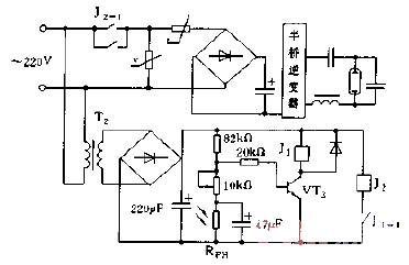 Automatically open and close<strong>Electronic ballast</strong><strong>Circuit diagram</strong>c.gif