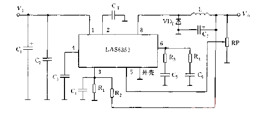 Typical <strong>application circuit diagram</strong> of LAS6351.gif