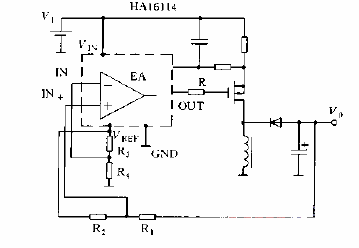 <strong>DC converter</strong><strong>Output voltage</strong> setting method Negative<strong>Output voltage</strong> situation<strong>Circuit diagram</strong>.gif