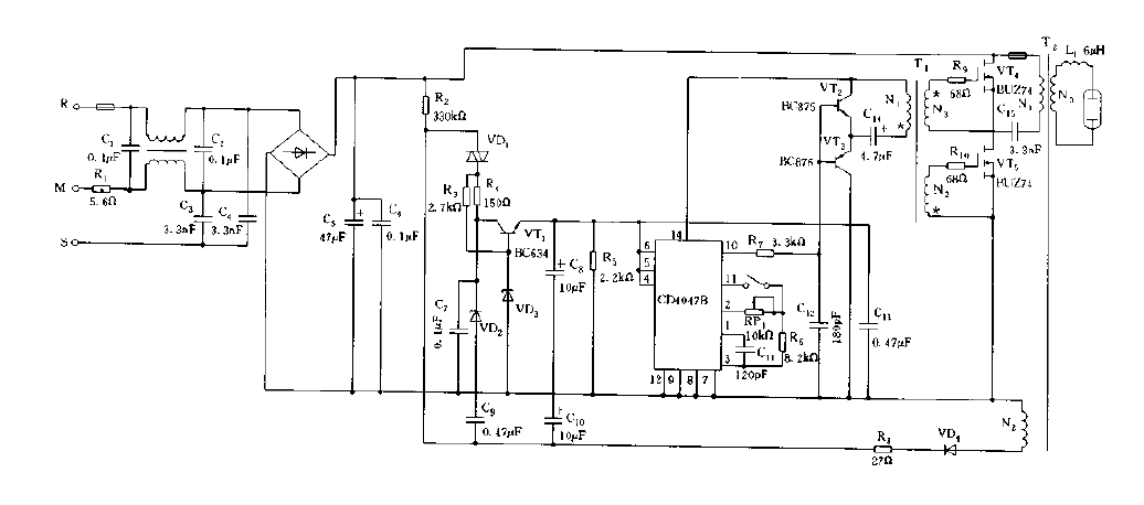 50W Halogen<strong>Electronic</strong>Ignition<strong>Circuit Diagram</strong>.gif