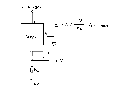 Generated using<strong>AD</strong>586 - 5.000V electrical<strong>piezoelectric</strong> circuit diagram.gif