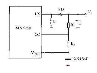 MAX736 series adjustable output circuit<strong>piezoelectric</strong> circuit diagram.gif