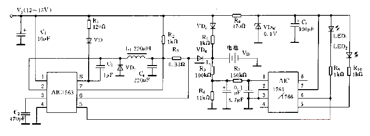 <strong>Charger circuit diagram</strong> composed of A<strong>IC</strong>1761 and 1766.gif