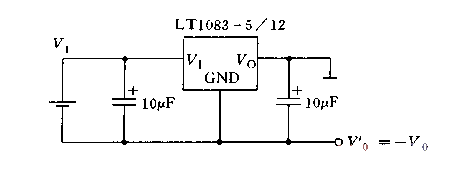 Negative<strong>Voltage Output</strong><strong>Circuit Diagram</strong> composed of LT108.gif