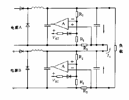 Fault prevention method when two power supplies are connected in series a