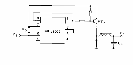 <strong>Current expansion circuit</strong> with external <strong>transistor</strong> and external PNP <strong>switch</strong> tube<strong>circuit diagram</strong>.gif