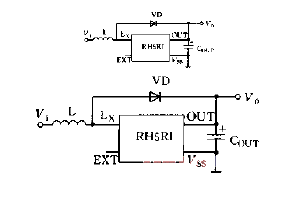 RH5R1 Basic<strong>Application Circuit Diagram</strong>.gif