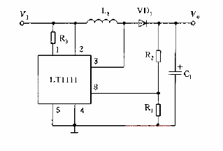 Typical<strong>application circuit</strong>boost<strong>circuit diagram</strong> of LT1111.gif