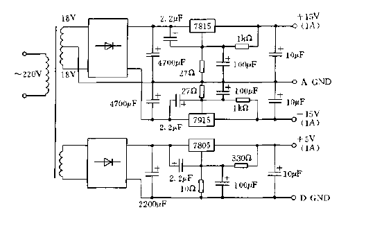 <strong>Stabilized power supply circuit</strong> for experiment Figure a.gif