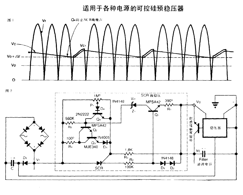 <strong>Thyristor</strong> pre<strong>voltage regulator</strong> suitable for various<strong>power supplies</strong>.gif