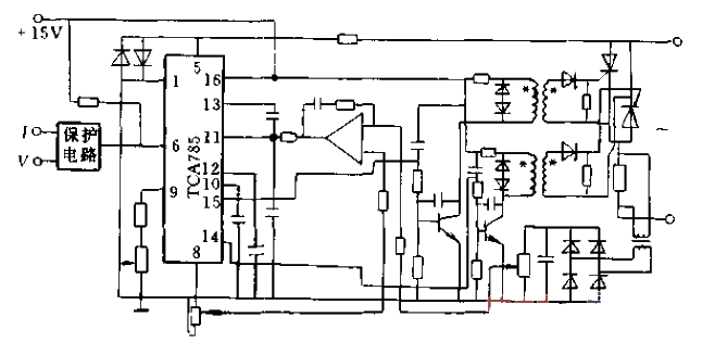 4. Application of <strong>TCA785</strong> in <strong>thyristor</strong><strong>AC voltage regulation</strong> system.gif