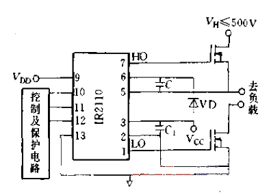 18.<strong>IR2110</strong>Typical connection diagram for application.gif