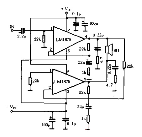 Power amplifier LM1875 and applications 03