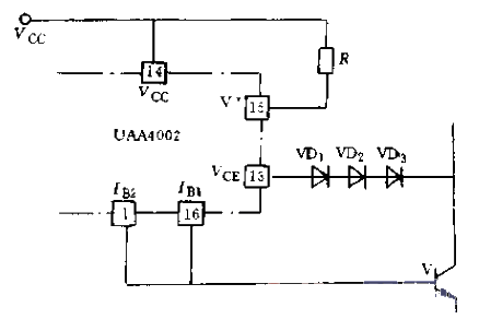 Anti-oversaturation function deletion circuit schematic with desaturation protection