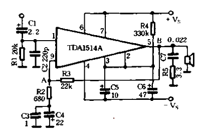 DC servo constant current power amplifier 02