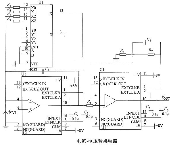 <strong>Current</strong>-<strong>Voltage Conversion</strong><strong>Circuit Diagram</strong>