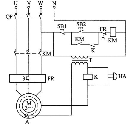 Motor waterproof protection circuit