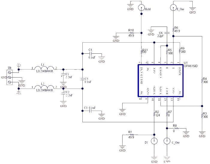 Multifunctional high-precision sample and hold circuit diagram