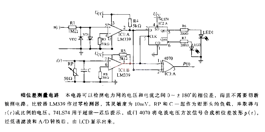 <strong>Phase Difference</strong><strong>Measurement Circuit</strong>.gif