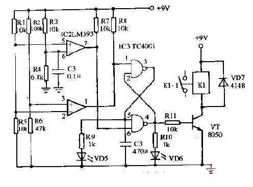 FOTILE FYB-T2P, FYB-L2P type hot and cold water dispenser refrigeration<strong>Control circuit diagram</strong>.gif