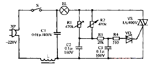 Baoyi brand AJQ-1A dimming<strong>desk lamp circuit diagram</strong>.gif