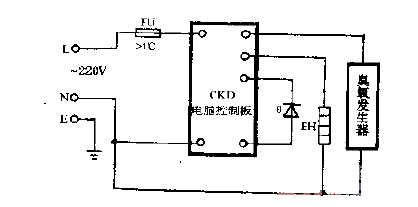 Hualing DXW-65A Dual Function<strong>Electronic</strong><strong>Disinfection Cabinet Circuit Diagram</strong>.gif