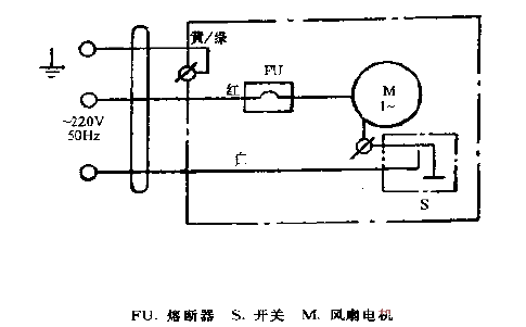 Jinling brand A<strong>PC</strong>15-2-1, A<strong>PC</strong>20-3-1 window ventilation fan<strong>Circuit diagram</strong>.gif