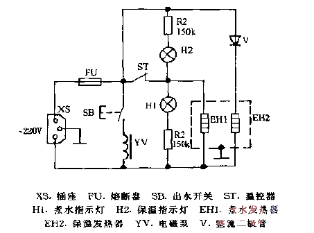 Wanbao DQP-22A Electric Hot Water Bottle<strong>Circuit Diagram</strong>.gif