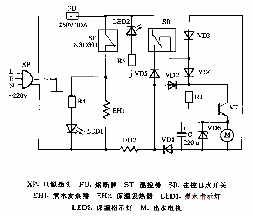 Canvest YE-323<strong>HB</strong><strong>Electronic</strong>Thermos Bottle<strong>Circuit Diagram</strong>.gif