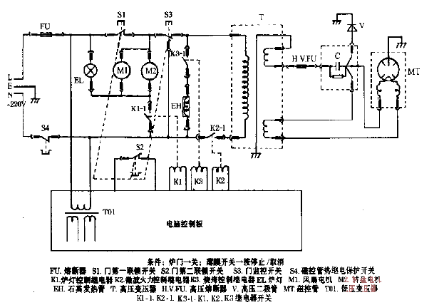 <strong>Ganz</strong>WD900B<strong>Digital</strong><strong>Control</strong> Grill Type<strong>Microwave Oven</strong> Circuit Diagram.gif